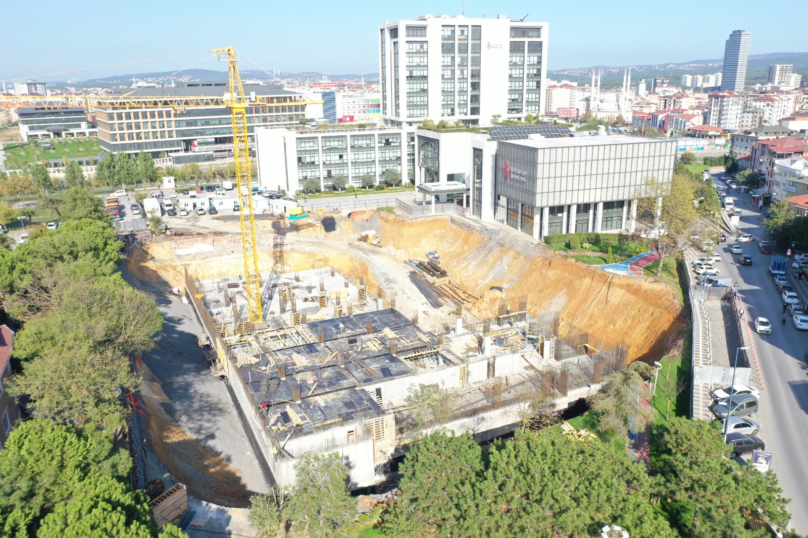 Ümraniye Belediyesi Zemin Altı Katlı Otopark